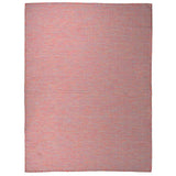 vidaXL Buitenkleed platgeweven 80x250 cm grijs