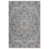 vidaXL Buitenkleed platgeweven 80x250 cm grijs
