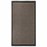 vidaXL Buitenkleed platgeweven 80x250 cm grijs