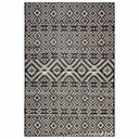 vidaXL Buitenkleed platgeweven 80x250 cm grijs