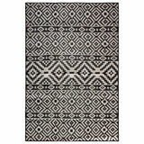 vidaXL Buitenkleed platgeweven 80x250 cm grijs