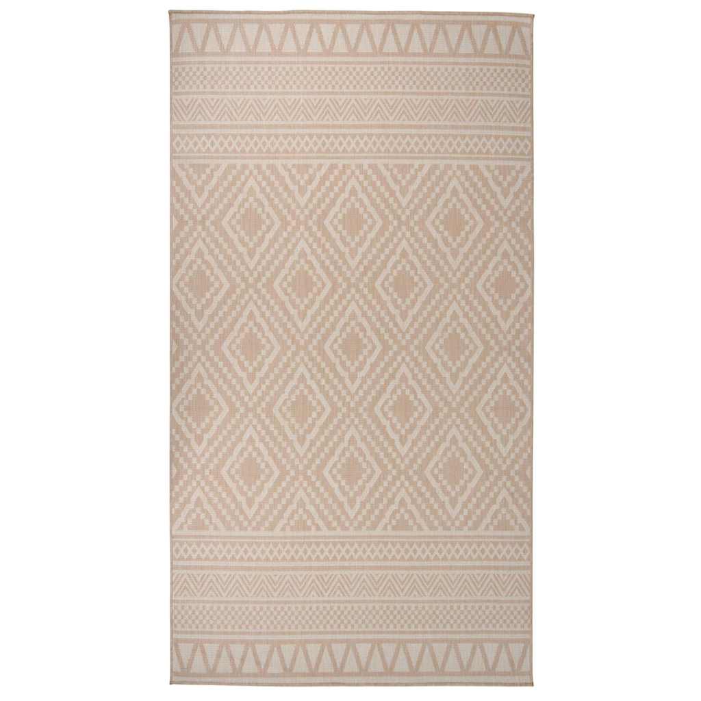 vidaXL Buitenkleed platgeweven 80x250 cm grijs