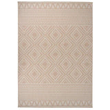vidaXL Buitenkleed platgeweven 80x250 cm grijs
