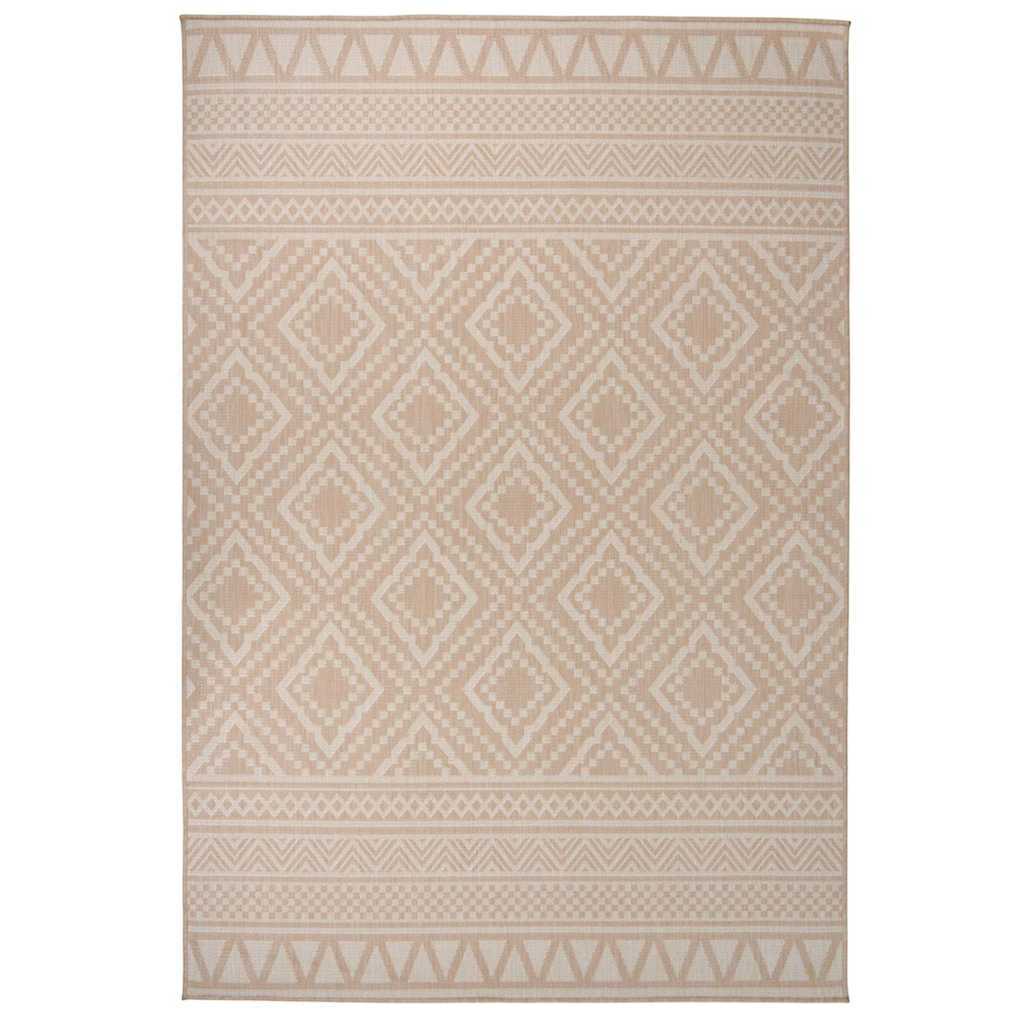 vidaXL Buitenkleed platgeweven 80x250 cm grijs