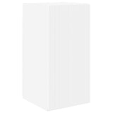 vidaXL TV Wall Cabinet Set Wall-Mounted 4 pcs White Engineered Wood