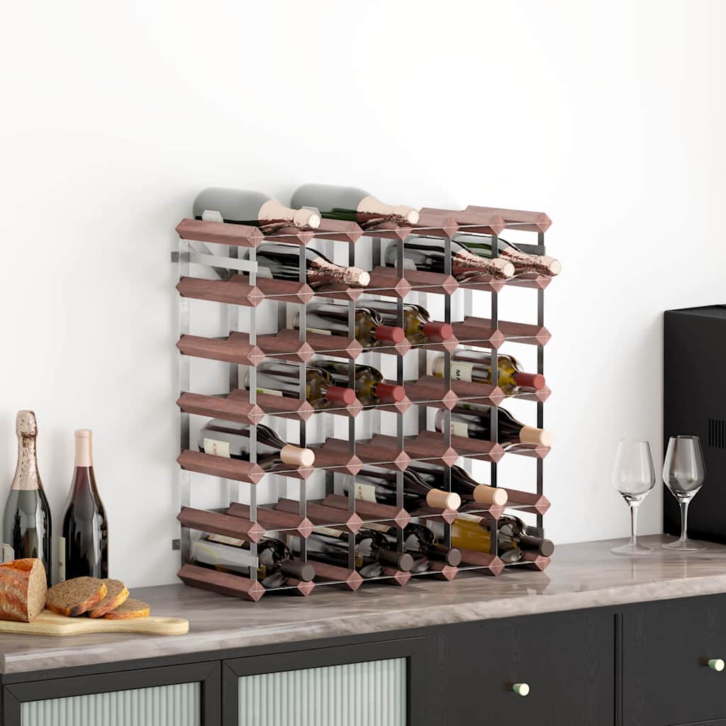vidaXL Wine Rack for 12 Bottles Solid Pine Wood