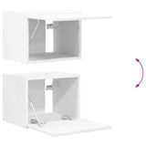 vidaXL TV Wall Cabinet Set Wall-mounted 6 pcs White