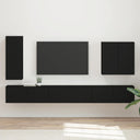 vidaXL TV Wall Cabinet Set Wall-mounted 6 pcs White