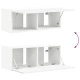 vidaXL TV Kast 8 pcs Wit