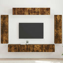 vidaXL TV Kast 8 pcs Wit