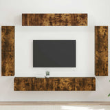 vidaXL TV Kast 8 pcs Wit