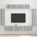 vidaXL TV Kast 8 pcs Wit