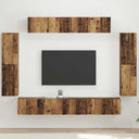 vidaXL TV Kast 8 pcs Wit