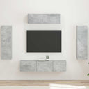 vidaXL TV Kast 5 pcs Wit