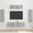 vidaXL TV Kast 5 pcs Wit