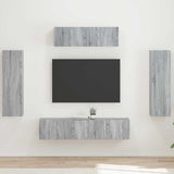 vidaXL TV Kast 5 pcs Wit