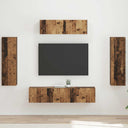 vidaXL TV Kast 5 pcs Wit