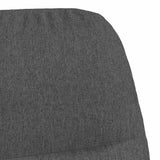 vidaXL Recliner fabric light gray