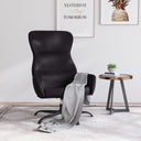 vidaXL Recliner artificial leather black