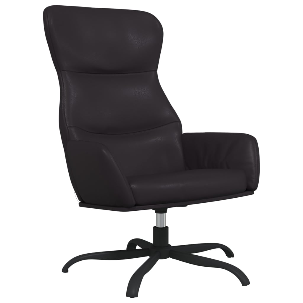vidaXL Recliner artificial leather black