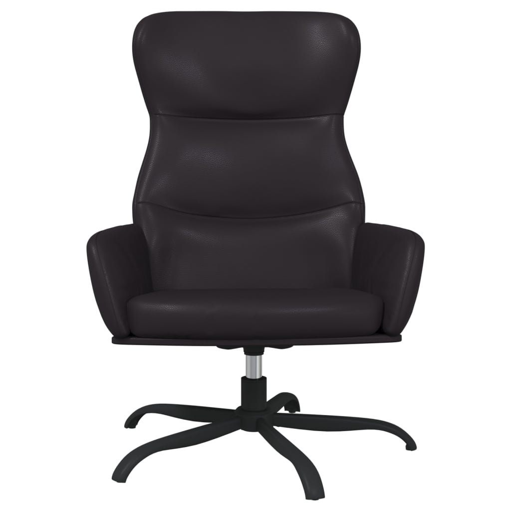 vidaXL Recliner artificial leather black