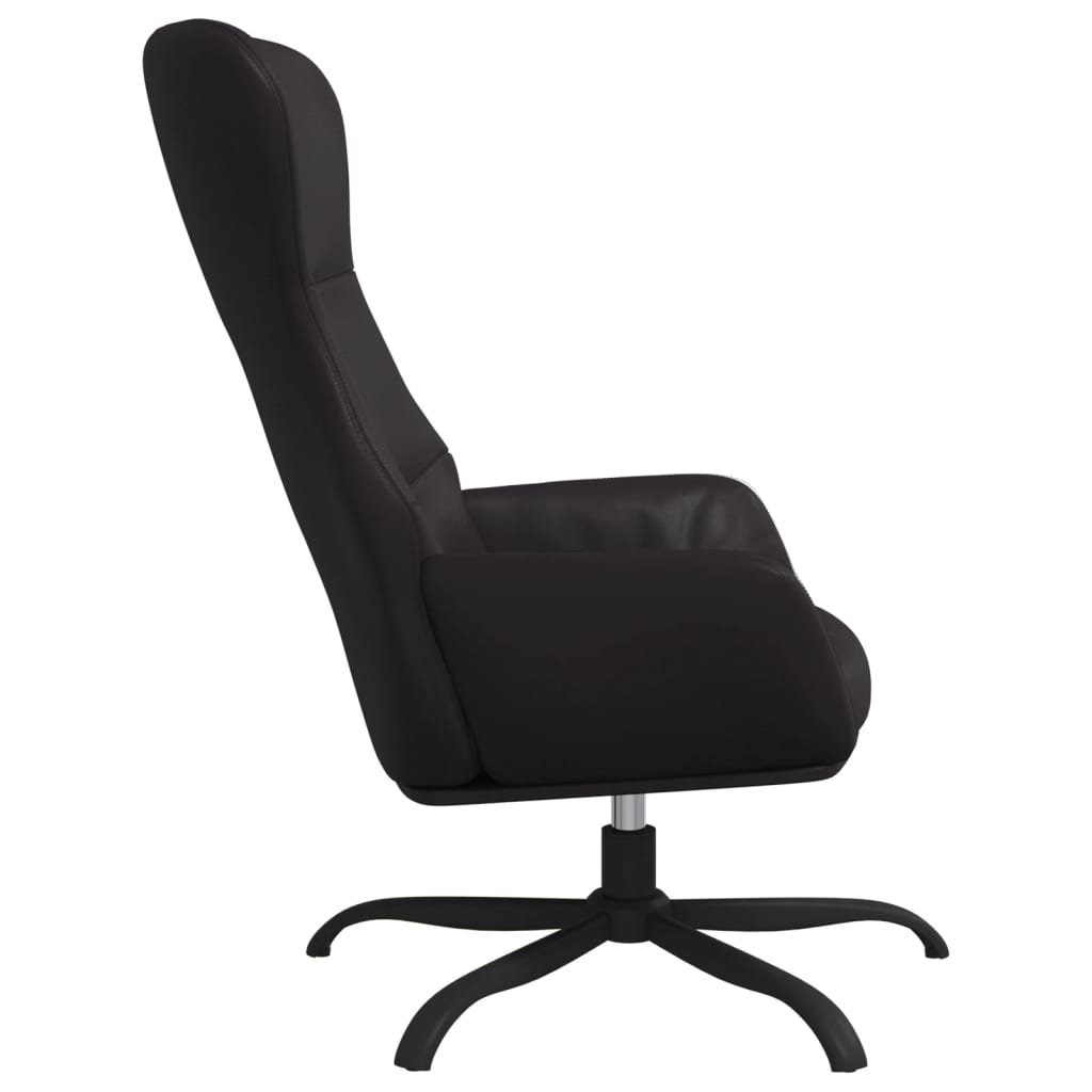 vidaXL Recliner artificial leather black