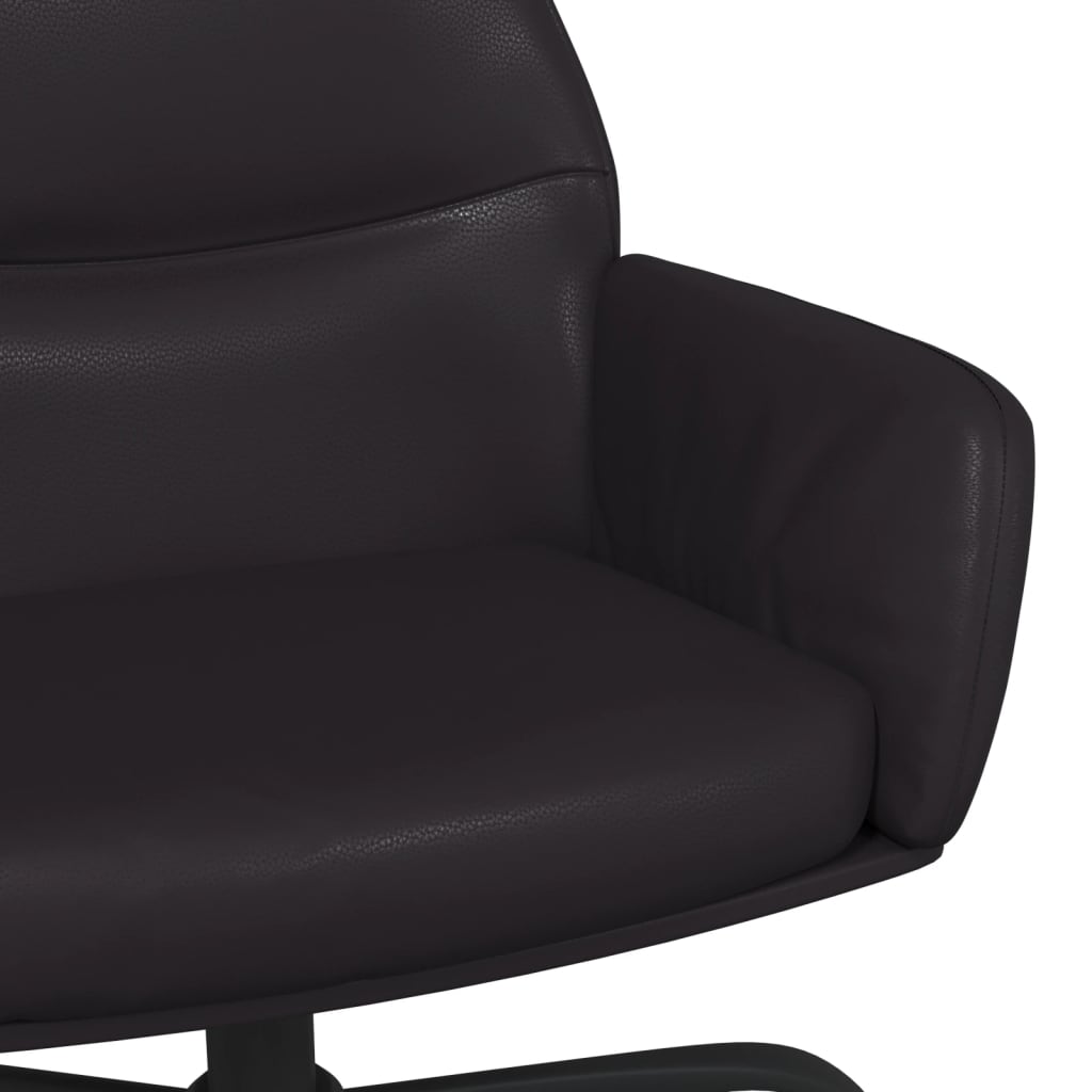 vidaXL Recliner artificial leather black