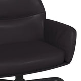 vidaXL Recliner artificial leather black