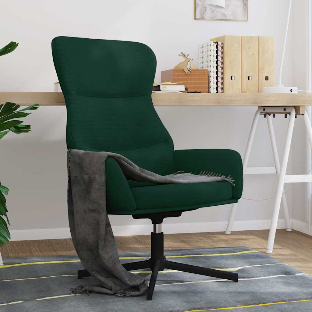vidaXL Relaxstoel fluweel lichtgrijs