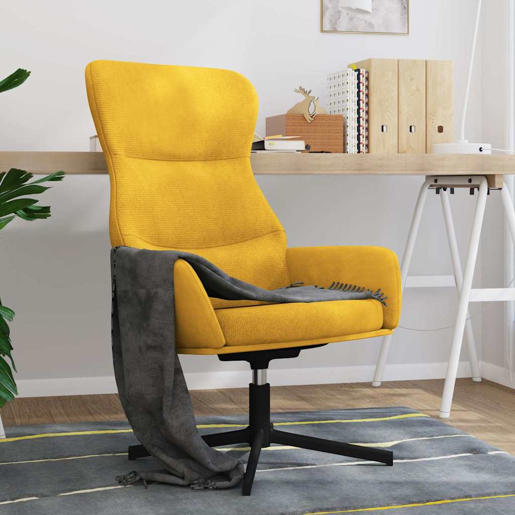 vidaXL Relaxstoel fluweel lichtgrijs