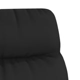 vidaXL Recliner artificial leather black