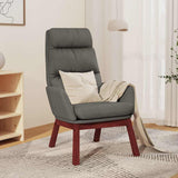 vidaXL Recliner fabric light gray
