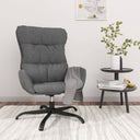 vidaXL Recliner fabric cream