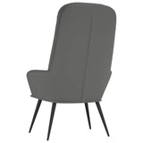 vidaXL Recliner velvet light grey