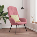 vidaXL Recliner velvet light grey