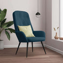 vidaXL Recliner velvet light grey