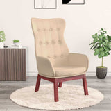 vidaXL Recliner fabric light gray