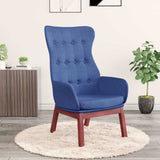 vidaXL Recliner fabric light gray