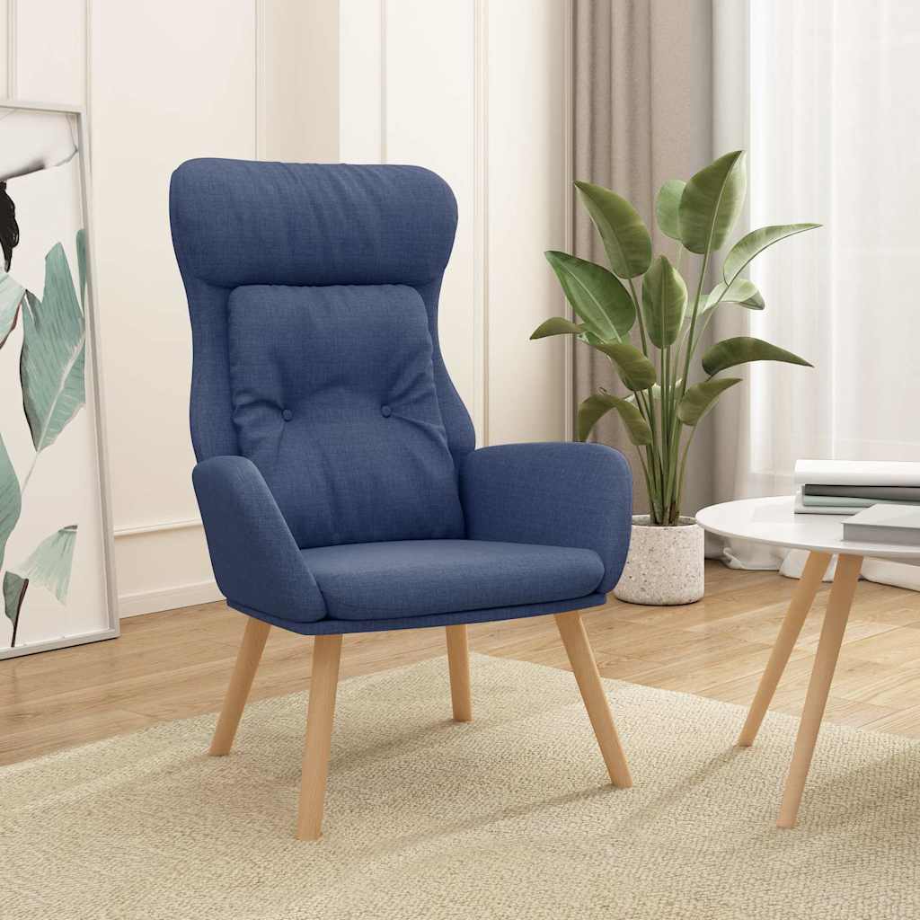 vidaXL Recliner fabric light gray
