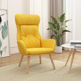 vidaXL Recliner fabric light gray