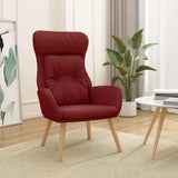vidaXL Recliner fabric light gray