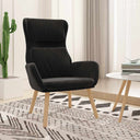 vidaXL Relaxstoel fluweel lichtgrijs