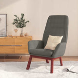 vidaXL Recliner fabric light grey