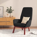 vidaXL Recliner fabric light grey