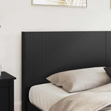 vidaXL Bed Frame with Storage and Headboard White 200 x 200 cm