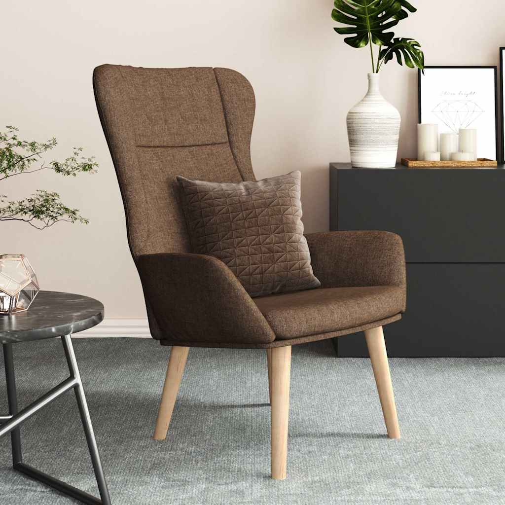 vidaXL Recliner fabric light gray