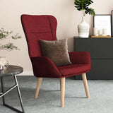 vidaXL Recliner fabric light gray