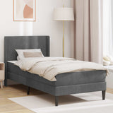 vidaXL Bedframe Lichtgrijs 80 x 200 cm Fluweel