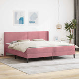 vidaXL Bedframe Lichtgrijs 80 x 200 cm Fluweel