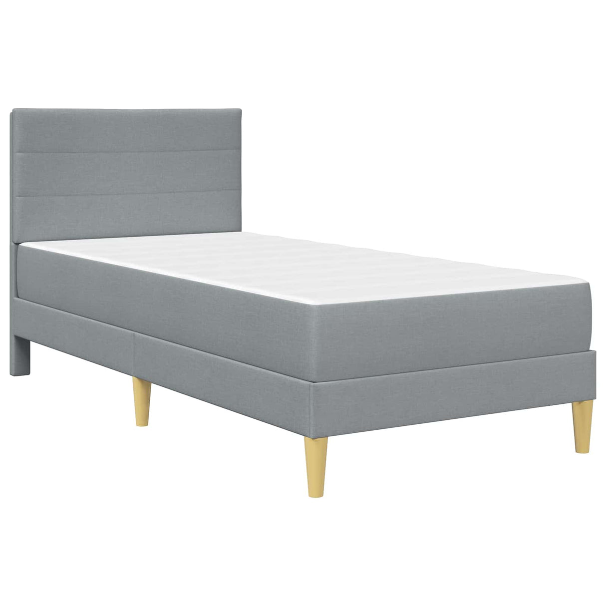 vidaXL Bedframe Donkergrijs 80 x 200 cm Polyester